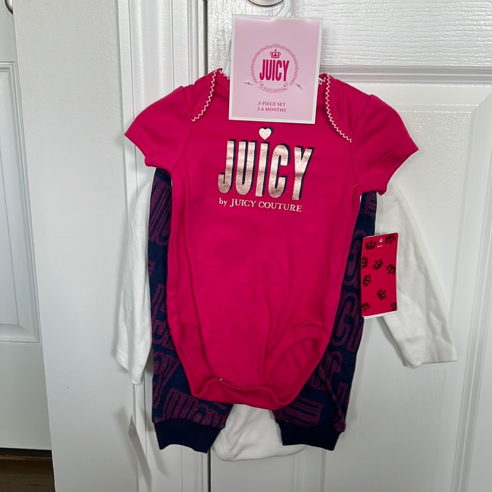 Juicy Couture 3 piece set